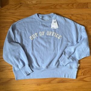 NWT Abercrombie Sunday lounge sweatshirt